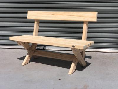Garden X Outdoor Bench Seats - handcrafted Australian timber outdoor furniture, view 1