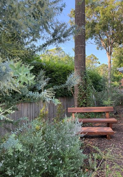 Iron Base Outdoor Coffee Tables - handcrafted Australian timber outdoor furniture, view 1