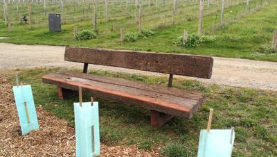 Rustic Legacy Outdoor Bench Seats - handcrafted Australian timber outdoor furniture, view 6