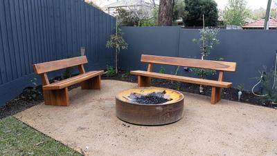 Lasting Legacy Memorial Memorial Benches - handcrafted Australian timber outdoor furniture, view 4