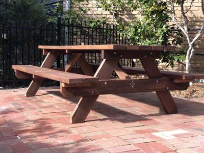 Traditional TK - Table Setting Outdoor Dining Sets - handcrafted Australian timber outdoor furniture, view 1
