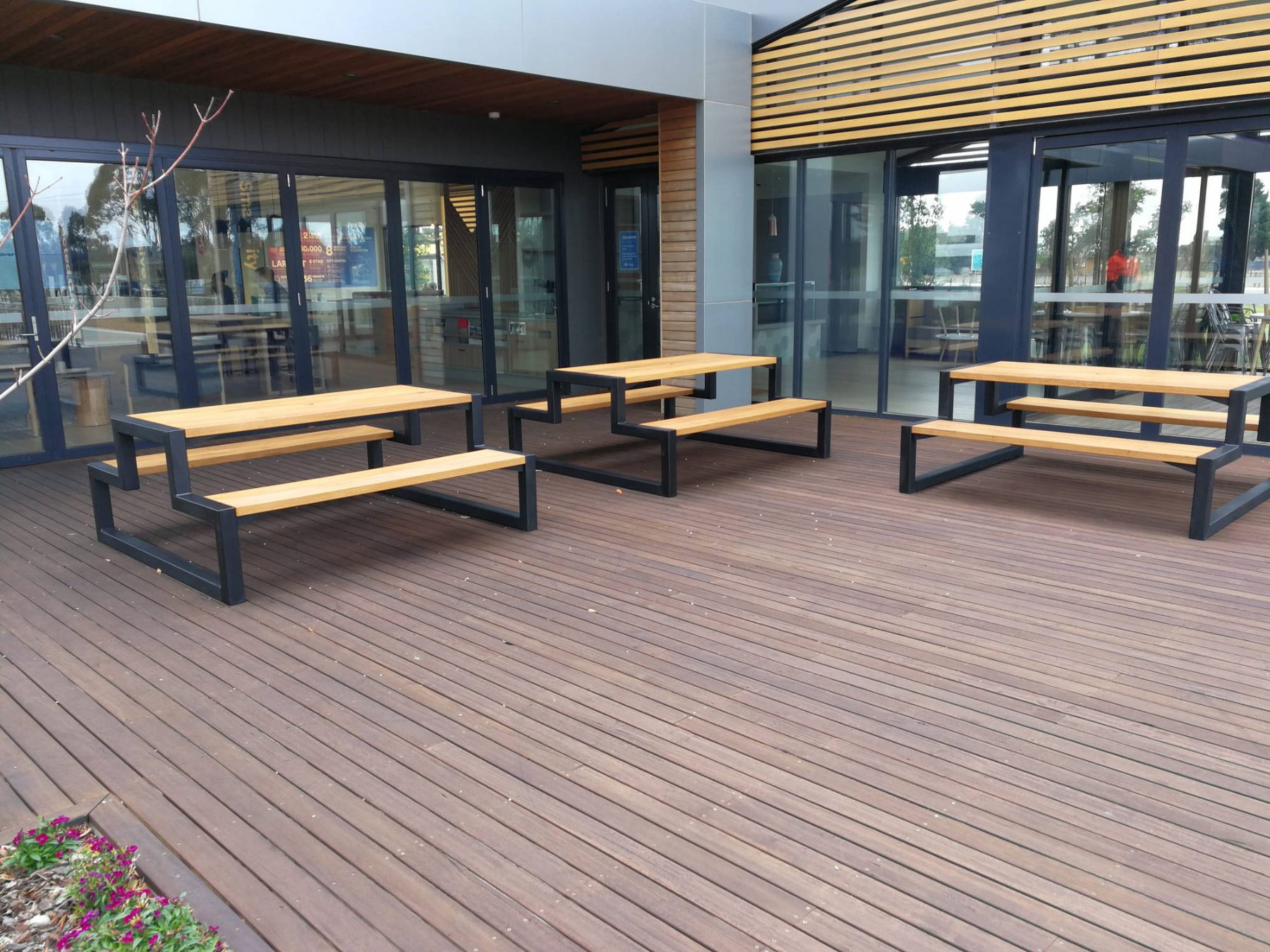 TK Outdoor Furniture furniture being made by hand from Australian hardwood