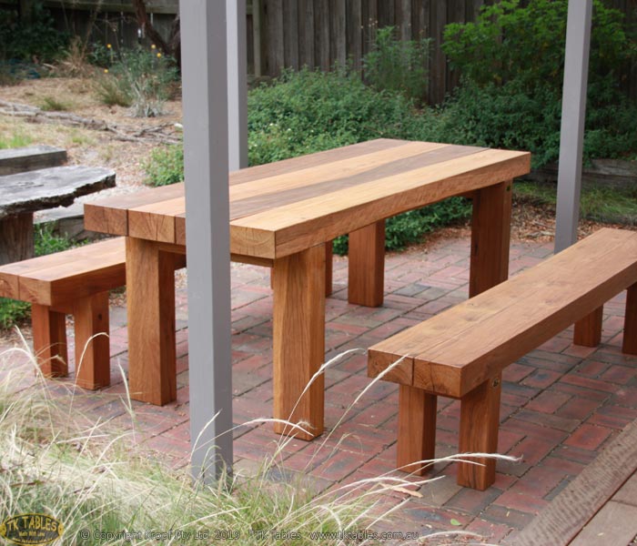 Bespoke Furniture Block Outdoor Tables